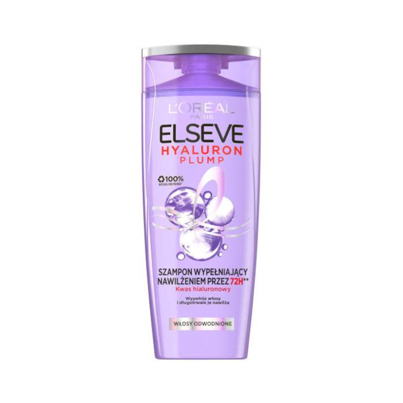 Elseve šampón 400ml Hyaluron Plump