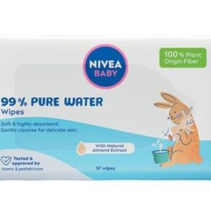 Nivea Baby obrúsky 57ks 99 % Pure Water